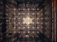 個性品味圖書館展覽展示室內效果-1319-04