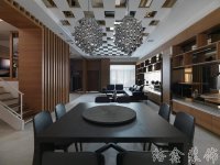 現(xiàn)代風格別墅室內裝修裝飾效果展示-1049-02