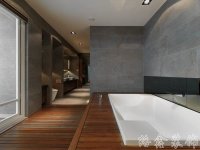 現(xiàn)代風格別墅室內裝修裝飾效果展示-1049-08