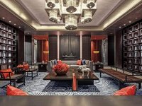 中式風(fēng)格會所室內(nèi)裝修裝飾設(shè)計(jì)效果-1162-05