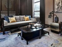 中式風(fēng)格會所室內(nèi)裝修裝飾設(shè)計(jì)效果-1162-09