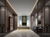 中式風(fēng)格會所室內(nèi)裝修裝飾設(shè)計效果-1169-06