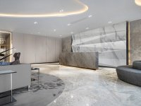 現代風格辦公室裝修裝飾設計效果-1576-01