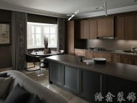 混搭風格家居裝修裝飾室內設計效果-A607-5