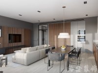 現代風格家居裝修裝飾室內設計效果-A8086-2