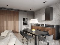 現代風格家居裝修裝飾室內設計效果-A8086-3