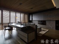 現代風格家居裝修裝飾室內設計效果-A8087