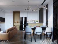 現(xiàn)代風格家居裝修裝飾室內(nèi)設計效果-A8114-3