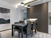 現(xiàn)代簡約家居裝修裝飾室內設計效果-B907-5