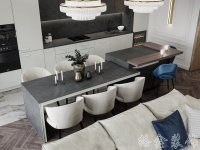 現(xiàn)代美式家居裝修裝飾室內設計效果-C114-2