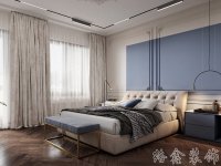 現(xiàn)代美式家居裝修裝飾室內設計效果-C114-4