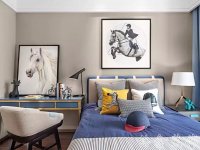 現(xiàn)代輕奢家居裝修裝飾室內設計效果-D219-6