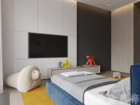 現(xiàn)代清新家居裝修裝飾室內設計效果-E308-6