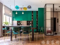 現(xiàn)代清新家居裝修裝飾室內設計效果-E314-2