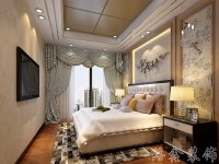 新中式風格家居裝修裝飾室內(nèi)設計效果-G613-5