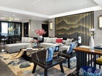 新中式風格家居裝修裝飾室內(nèi)設計效果-G614-3