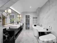 新中式風格家居裝修裝飾室內(nèi)設計效果-G614-9